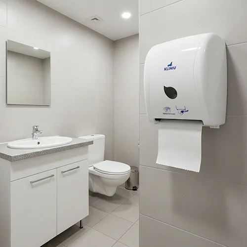 Dispensador De Toallas En Rollo Automático Con Sensor 4