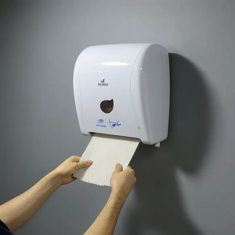 Dispensador De Toallas En Rollo Automático Con Sensor 2